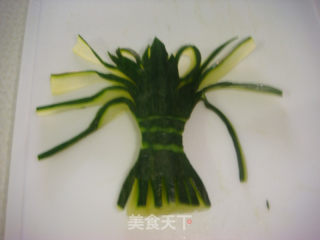 学做的“黄瓜切龙虾”的做法步骤：8
