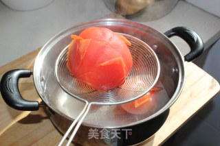 番茄萝卜炖牛腩的做法步骤：3