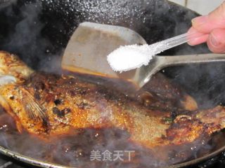 豆豉烧鳊鱼的做法步骤：10
