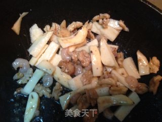 补气益智山药核桃炒虾仁的做法步骤：6