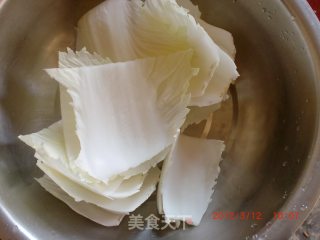 香菇白菜帮！的做法步骤：2