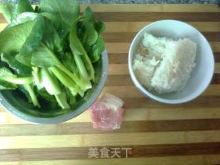 菜泡饭的做法步骤：1
