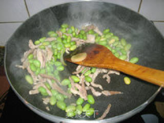 毛豆肉丝炒榨菜的做法步骤：6