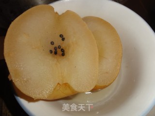 蒸雪梨的做法步骤：5
