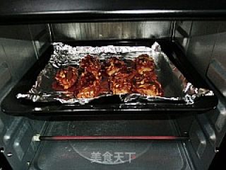 腐乳肉酱烤鸡翅的做法步骤：9