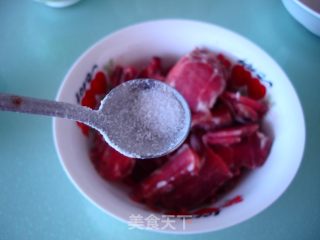 腐乳爆肉的做法步骤：4