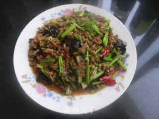 （四菜一汤）米炒牛肉的做法步骤：6