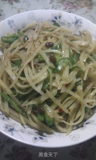 酸辣土豆丝的做法步骤：5
