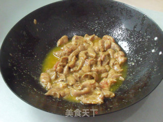 葱爆羊肉的做法步骤：4