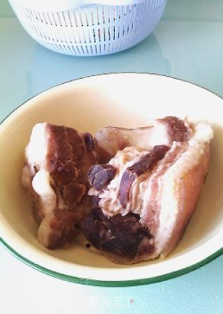 酸菜氽白肉的做法步骤：5