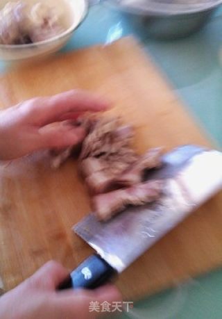 酸菜氽白肉的做法步骤：7