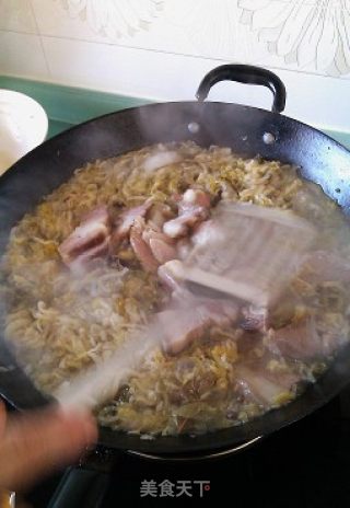 酸菜氽白肉的做法步骤：8