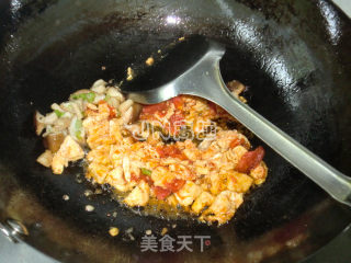香菇番茄炸酱面的做法步骤：6
