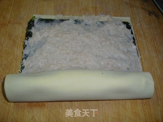 菠菜鸡卷的做法步骤：6