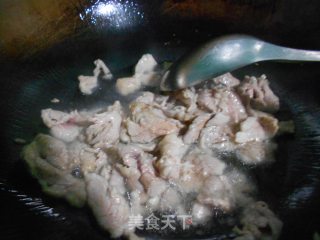 西葫芦炒肉片的做法步骤：3