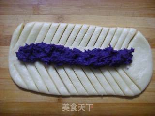 紫薯辫子面包的做法步骤：21