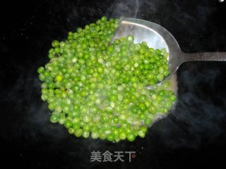 豌豆腊味焖糯饭的做法步骤：7