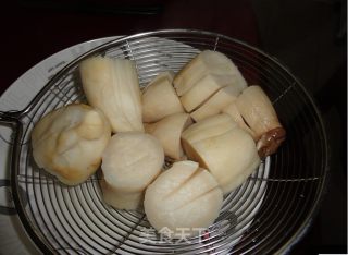 鱼泥镶杏菇的做法步骤：4