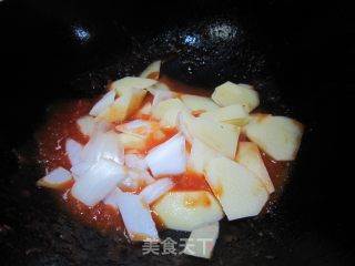 西红柿土豆炖牛腩的做法步骤：14