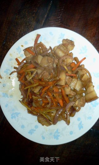豚肉生姜烧的做法步骤：6