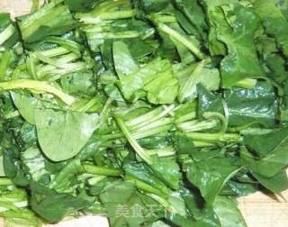 奶豆腐炒菠菜的做法步骤：4