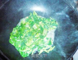奶豆腐炒菠菜的做法步骤：8