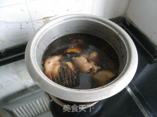 猪蹄汤冻花生豆的做法步骤：4