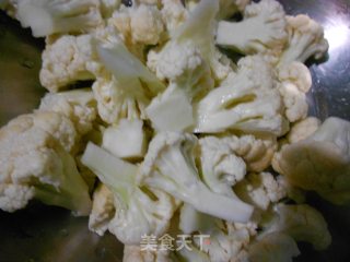 豉油菜花的做法步骤：1