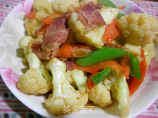 豉油菜花的做法步骤：6