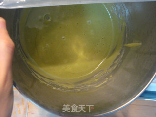 【我的烘焙时间】外星人的小肚肚？---抹茶玛德琳的做法步骤：15