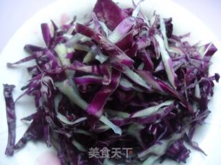 生拌紫甘蓝的做法步骤：6