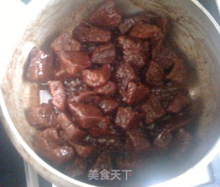 简易版咖喱牛肉干的做法步骤：7
