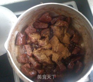 简易版咖喱牛肉干的做法步骤：8