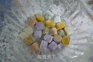 DIY鲜芋仙/芋贵人圆子的做法步骤：9