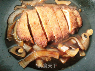 日式猪排盖饭的做法步骤：6
