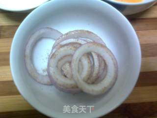 洋葱圈的做法步骤：2