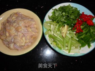 爆炒鸡肠的做法步骤：3