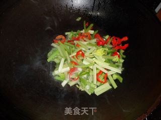 爆炒鸡肠的做法步骤：4