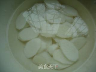 西兰花炒山药的做法步骤：3
