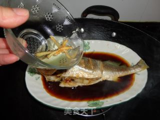 蒸小黄花鱼的做法步骤：9