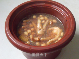 鸡脚花生汤的做法步骤：5