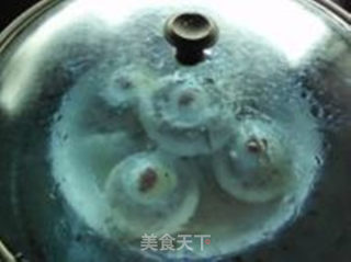 温馨小窝--菇蒸蛋的做法步骤：6