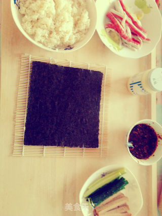 幸福の紫菜包饭的做法步骤：4