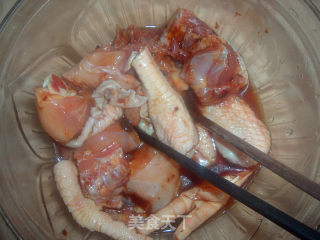 土豆炒鸡腿的做法步骤：4