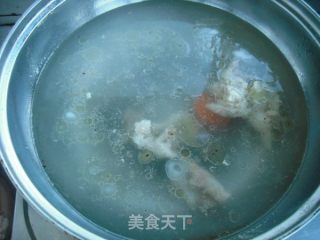 青菜木耳豆腐汤的做法步骤：4