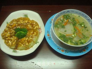 冬瓜两食的做法步骤：6