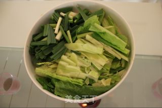 [花花菜]—水煮肉片的做法步骤：3