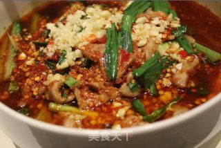 [花花菜]—水煮肉片的做法步骤：7