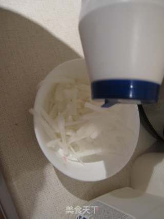 早茶最爱—萝卜糕的做法步骤：2