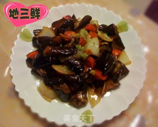 用冻茄子做地三鲜的做法步骤：12